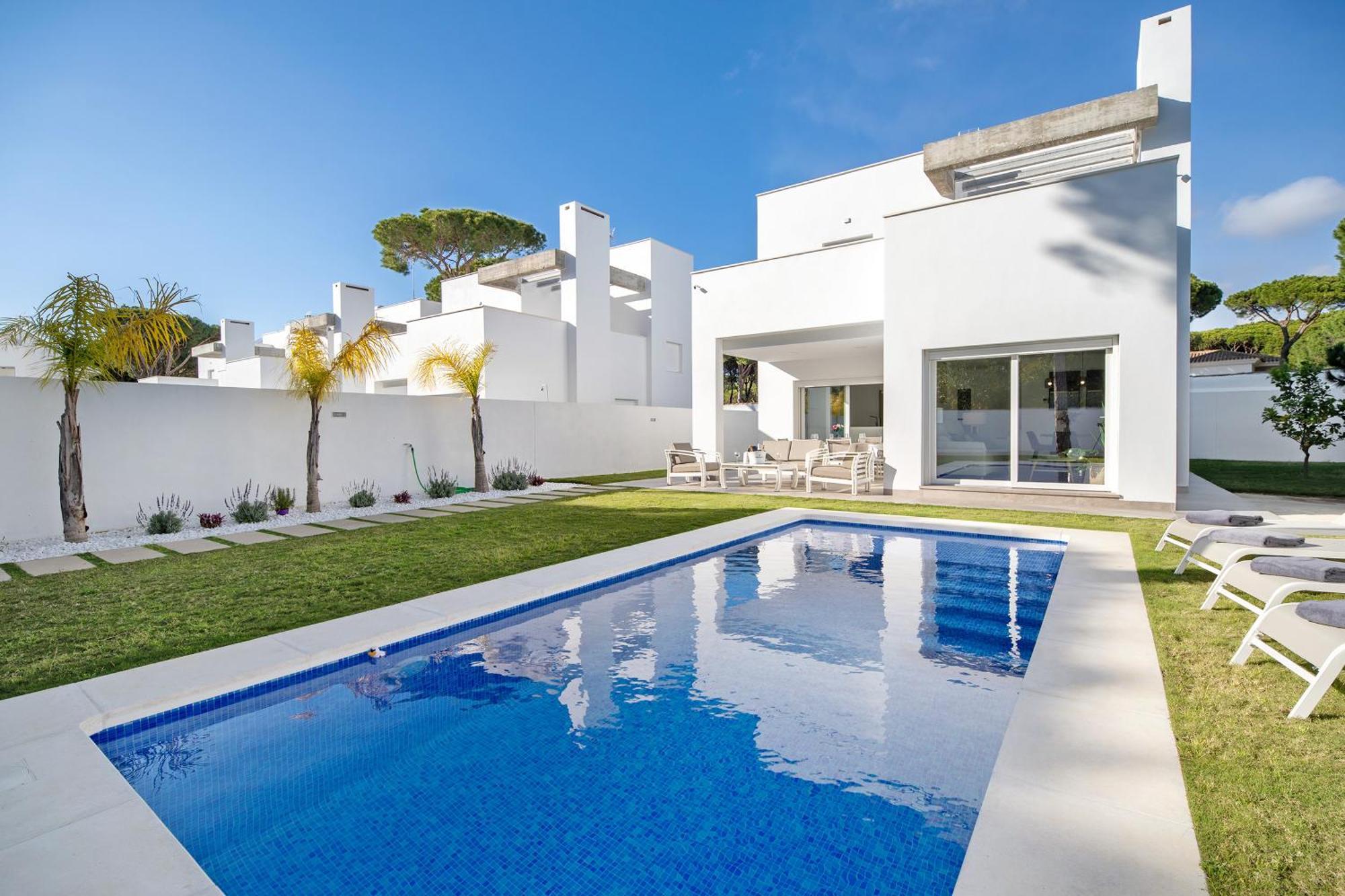 Villa Moderna En Chiclana Chiclana de la Frontera Kültér fotó