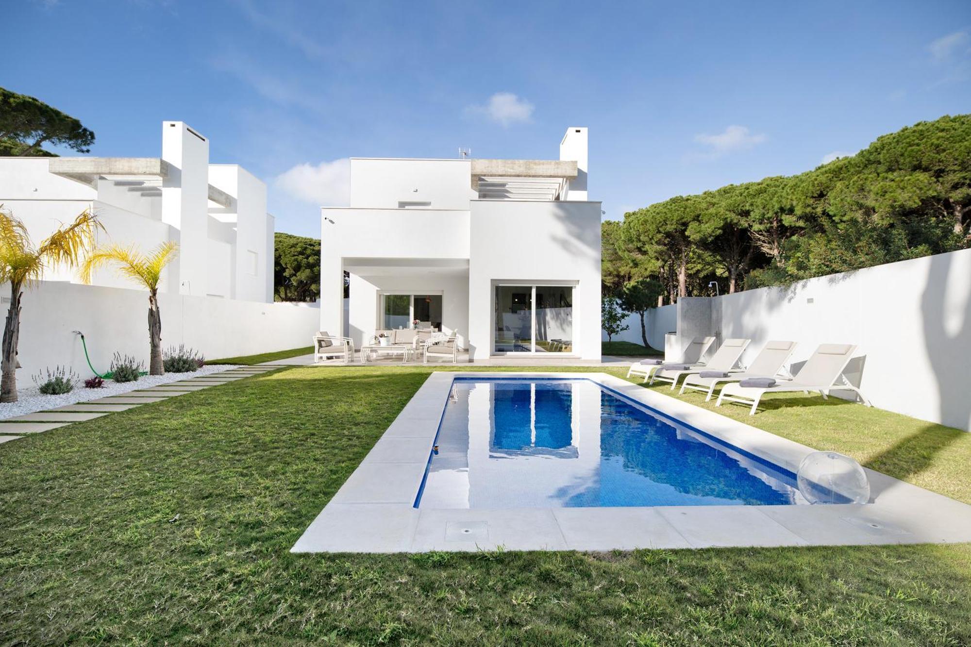 Villa Moderna En Chiclana Chiclana de la Frontera Kültér fotó