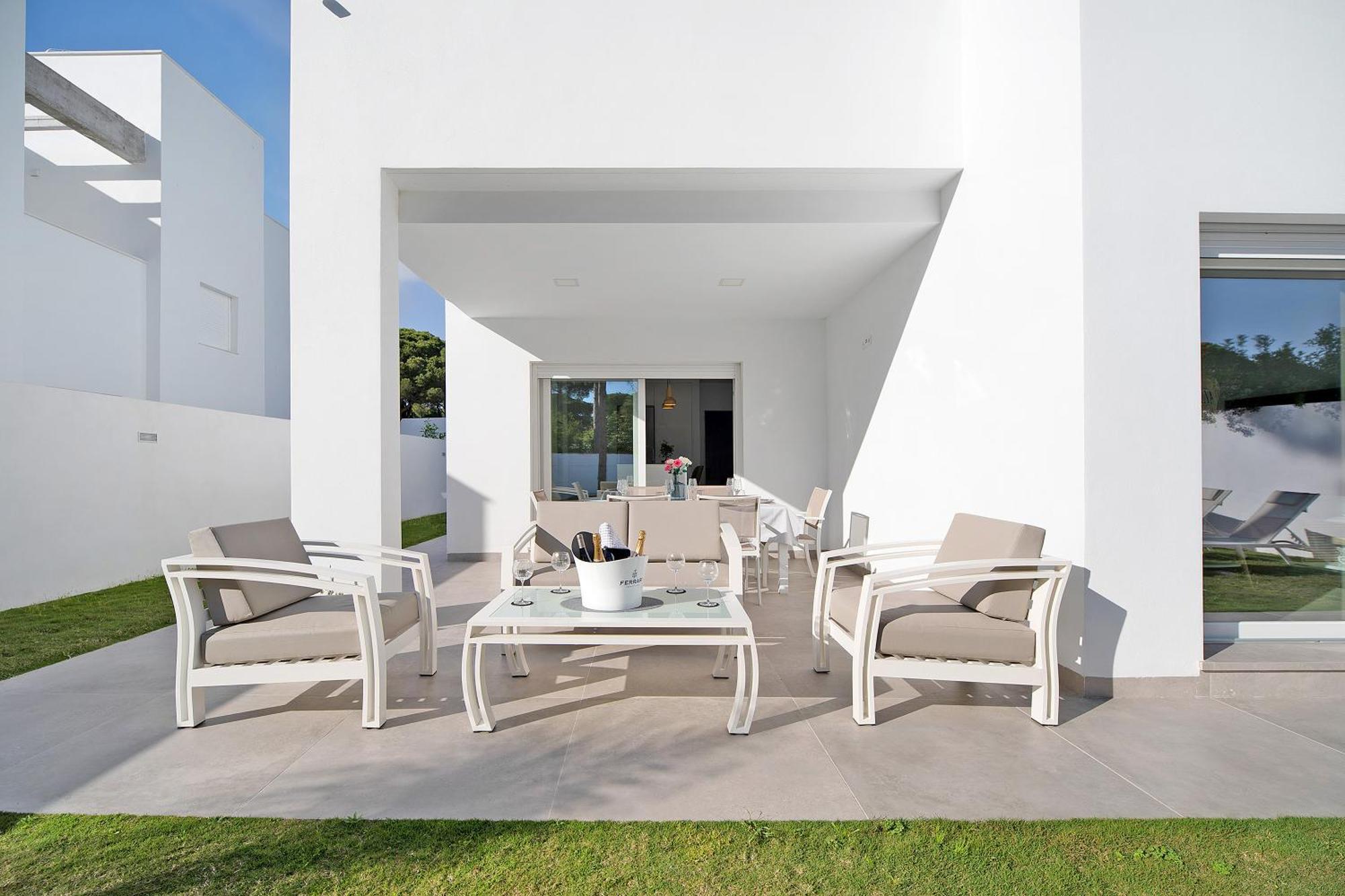 Villa Moderna En Chiclana Chiclana de la Frontera Kültér fotó